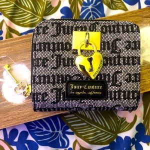 NEW Juicy Couture Printed Logo Wallet